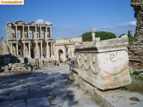 Trkei: IMGP0668 / die Celsusbibliothek in Ephesus