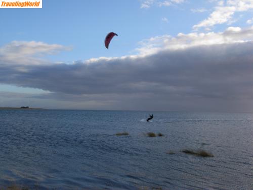 Deutschland: RIMG0121 / Wind und Wasser - Kitesurfen