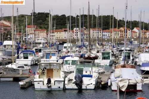 Frankreich: Port Vendres_18 / Übersicht des Jachthafens