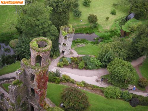 Irland: P8280012 / Blick von Blarney Castle, Nähe Cork
