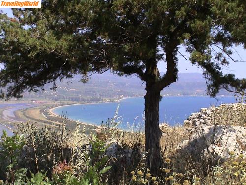 Griechenland: GR2005-06-13-025 / Ausblick von Nestors palast
