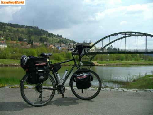 Deutschland: Fahrradtour pro Organspende 2008 068 / 26.04.2008 Main-Donau-Kanal