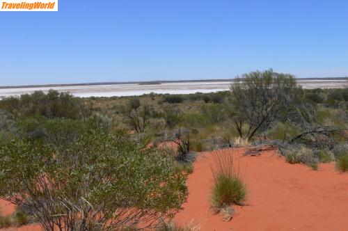 Australien: 0804 Outback - Salzsee / 