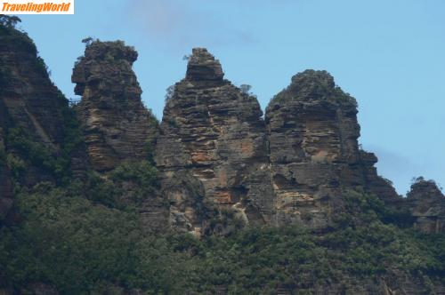 Australien: 1804 Blue Mount. - The Three Sisters / 