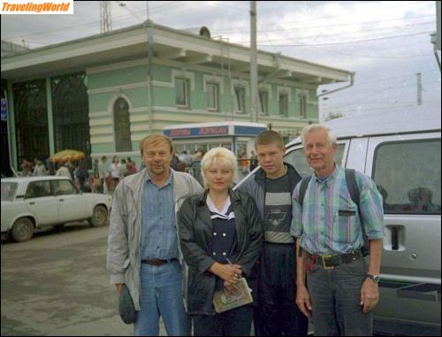 Russland: 04 0a Am Bahnhof in Irkutsk / 