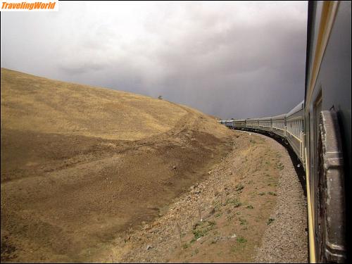 Mongolei: 01a7  Transmongolische Eisenbahn / 