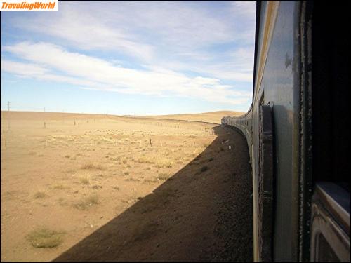 Mongolei: 01b7 Transmongolische Eisenbahn / 