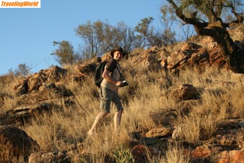 Australien: Alice Springs Lions Walk 29.10.2009 / 