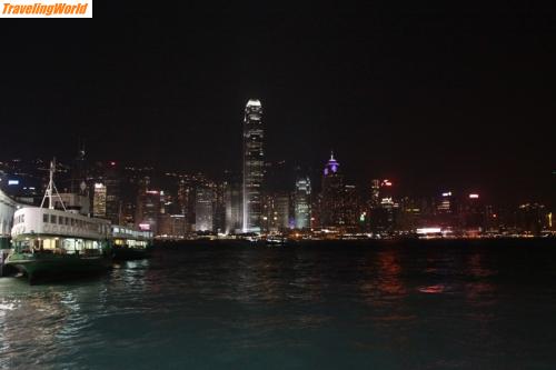 Australien: Hongkong bei Nacht 26.10.2009 / Hongkong bei Nacht