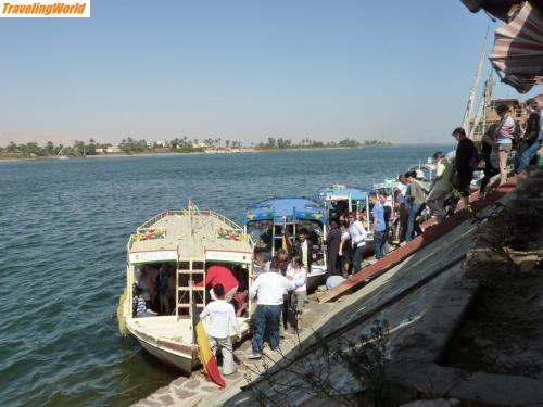 gypten: 004ad / Am Nil bei luxor