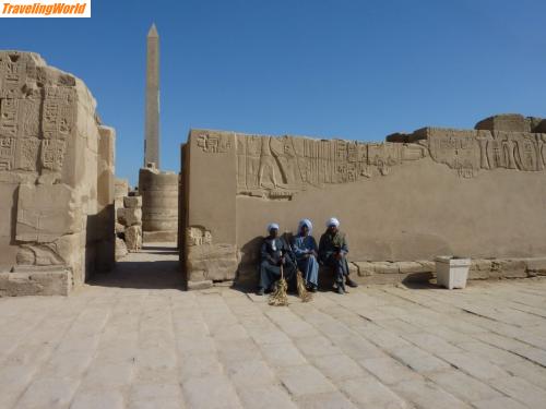 gypten: 003e / In Karnak bei Luxor