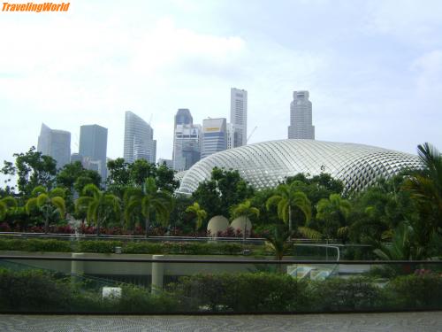 Singapur: DSC02442 / Ausblick über die Stadt