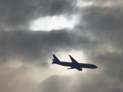 Luftnot im Flugzeug