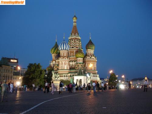 Russland: 2005-08-07 19-52-58 / Basilius-Kathedrale am Roten Platz