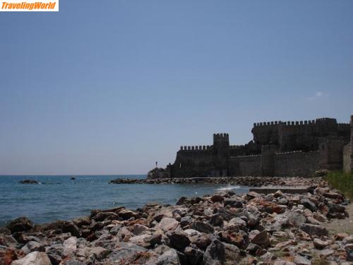 Trkei: Burg / Mamura-Burg Kap Anamur