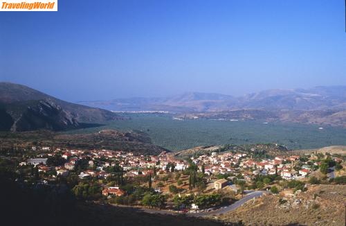 Griechenland: Aussicht in Delphi4 / 