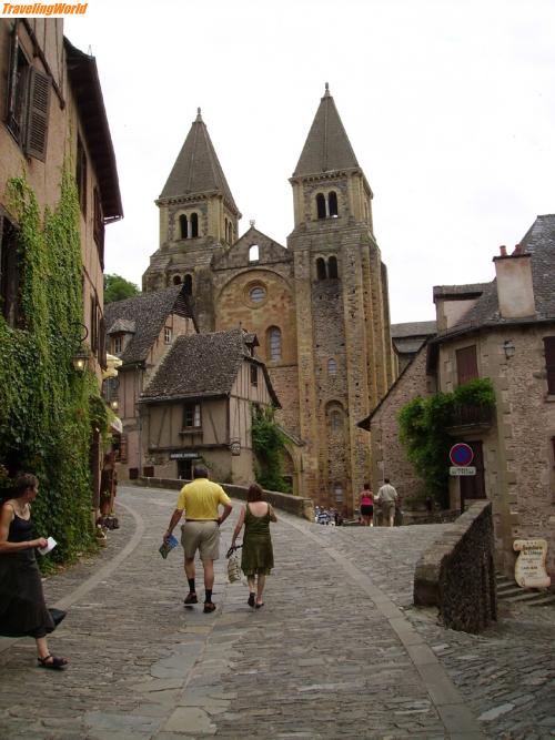 Frankreich: 08_14_Conq Kir ho / Auch Conques ist sehr sehenswert