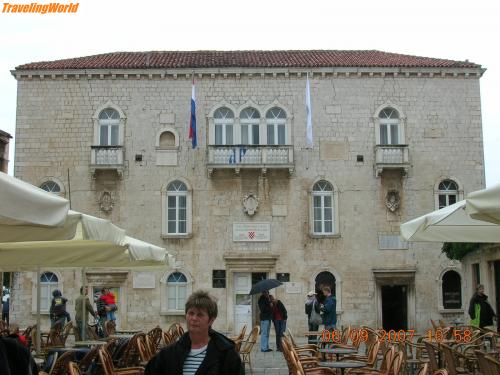 Kroatien: DSCN2095 / Rathhaus von Trogir