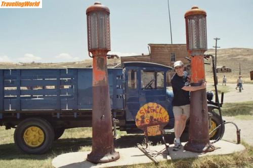 USA: Tankstelle / 11. Tag: alte Tankstelle in Bodie