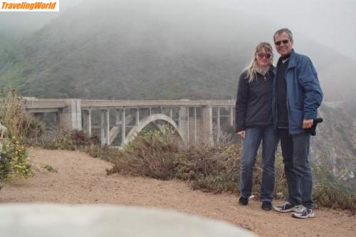 USA: Bixby und wir / 19. Tag: Bixby Bridge am Highway No. I
