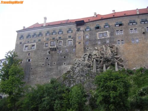 Tschechien: PICT2422 / Das Schloss in Cesky Krumlov