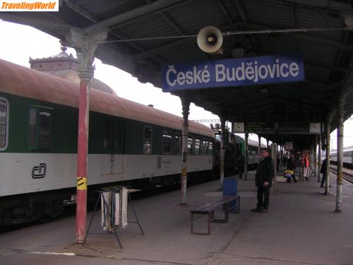 Tschechien: PICT2399 / Nach einer halben Stunde Gehzeit  geht es dann wieder mit dem Zug direkt nach Wien 