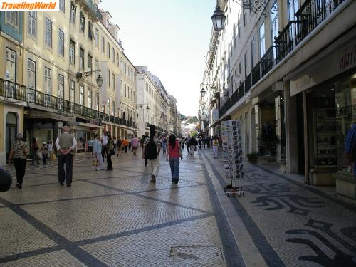 Portugal: IMGP4485 / Einkaufsstrasse =)