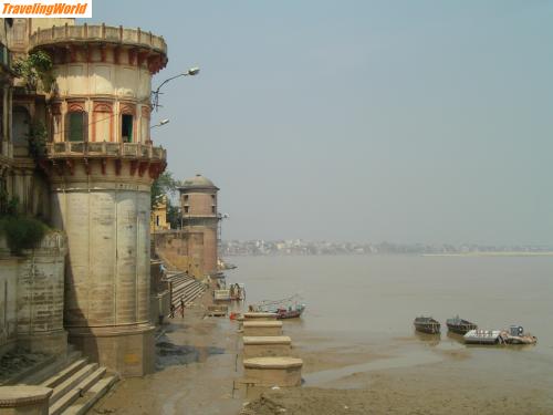 Indien: Indien3 194 / Varanasi Ganges