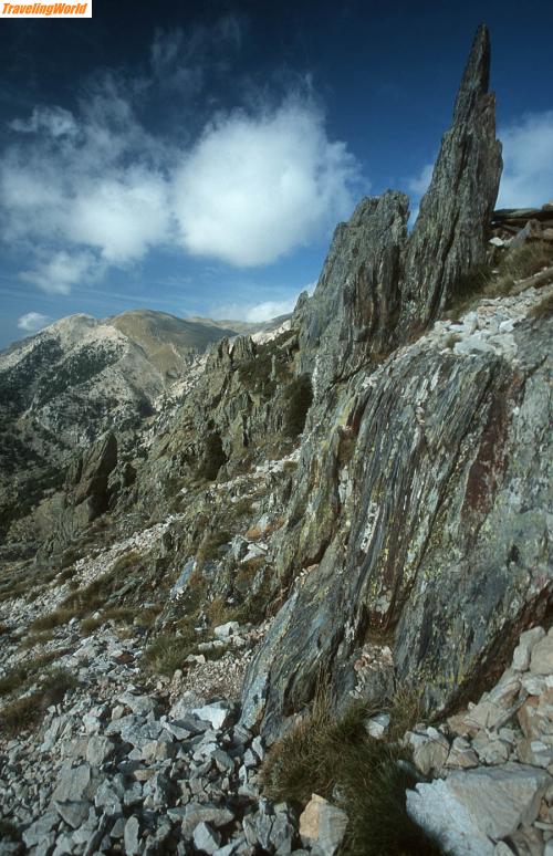 Griechenland: Taigetos Gipfel 1 / Der Gipfel des Taigetos-Gebirge