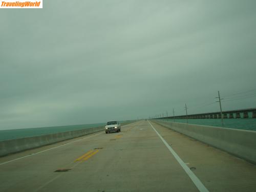 USA: Bild 124 / Strasse zu Key West