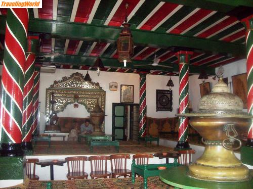 Tunesien: 100_3100 / Im Cafe des Nottes in Sidi Bou Said