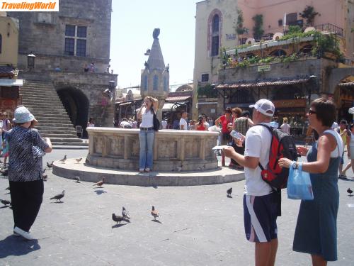 Griechenland: rhodos brunnen / 