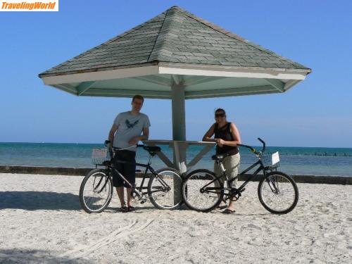 USA: bike+beach / Coole Fahrraeder, wir cruisen um die Insel und entdecken die Straende.