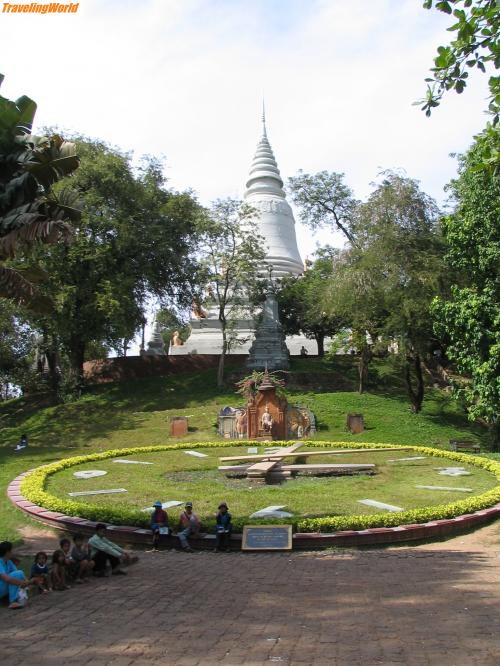 Kambodscha: Kambodscha und Thailand 18.02.-14.03.2008 027 / Wat Phnom in Phnom Penh