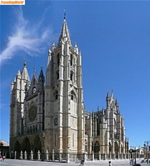 Spanien: P1010996 / León, Cathedrale