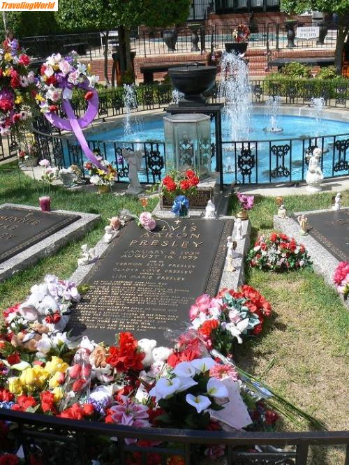 USA: 11 / Graceland und Elvis is a \"must see\" in Memphis. Sehr touristisch und doch interessant.