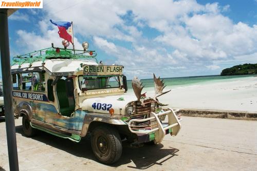 Philippinen: 031_28 / Jeepneys @ the Philippines...thank U USA