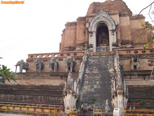 Thailand: Thailand_Rohdaten 184 / Wat Chedi Luang Chiang Mai
