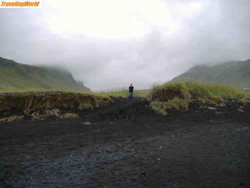 Island: Black Beach bei VíkVI / 