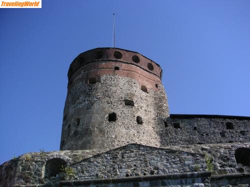 Finnland: PICT0041a / die Burg in Savonlinna