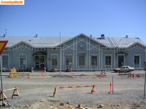 Finnland: PICT0006a / Bahnhof von Lahti