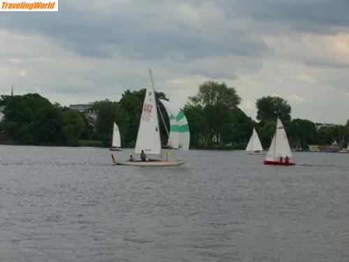 Deutschland: CIMG0775a / Sailing - Aussen Alster