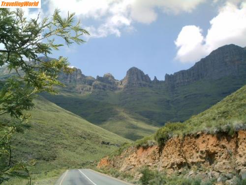 Lesotho: 467 / Auf der Fahrt zum Katse Damm