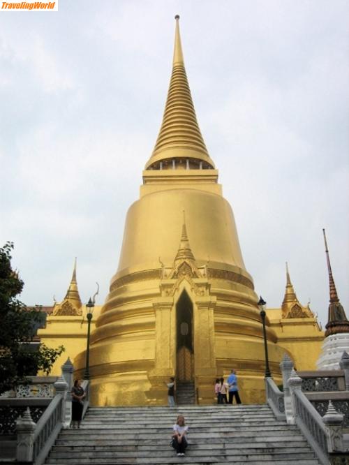 Thailand: grand palace / Phra Sri Ratana Chedi, Grand Palace/Bangkok.

