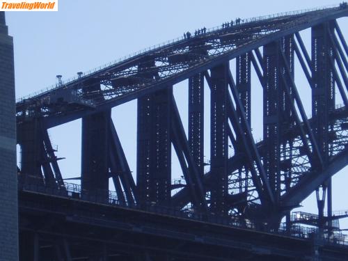 Australien: P6220028 / Harbour Bridge klimmen