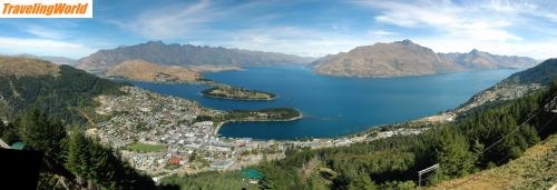 Neuseeland: queenstown_panorama / Queenstown Panorama