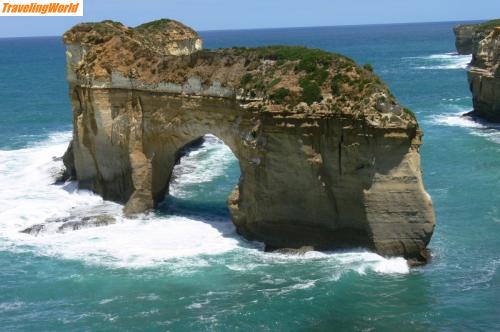 Australien: 0302 Gr.Ocean R. - the Arche / Beeindruckende Südküste