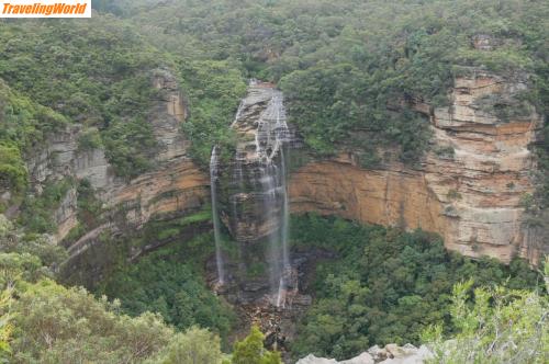 Australien: 1802 Blue Mount. - Waterfall / 