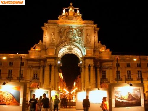Portugal: Portugal.Lissabon 042 / Aco Monumentale - Eingang zur Baixa (Altstadt)