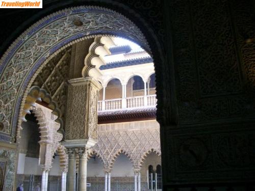 Spanien: Andalusien  Mai o4 mit Schröders, Sevlla.Cordoba, Granada, Malla / Blick in einen Innenhof